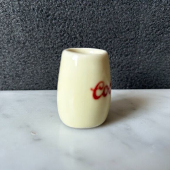 Vintage Coors Ashtray and Tiny Mug Cream Ceramic America's Fine Light Beer - Picture 5 of 7